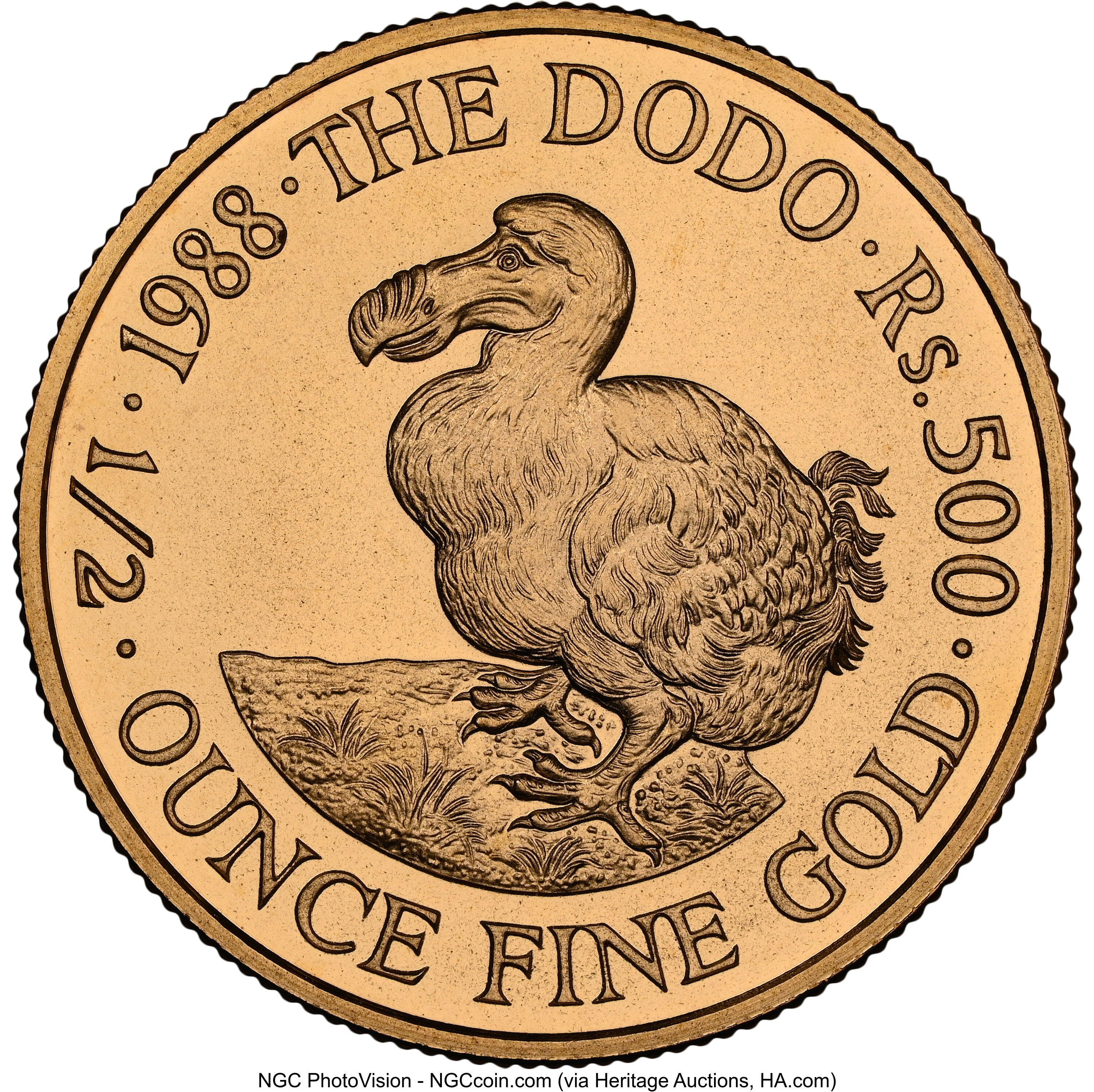 500 rupees gold - Dodo