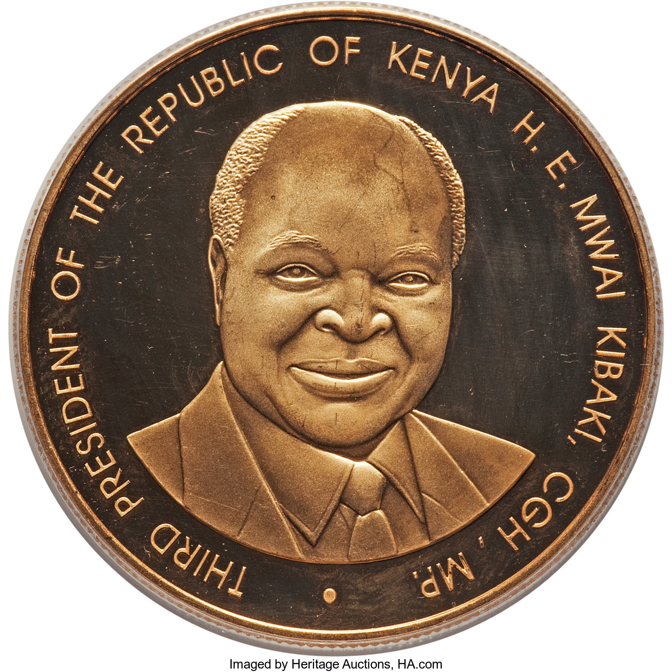 5000 shillings gold - Indépendance - 40 years