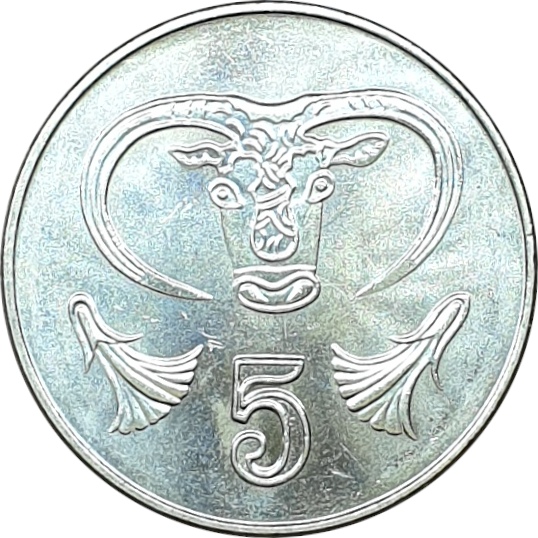 5 cents - Tête de mouflon