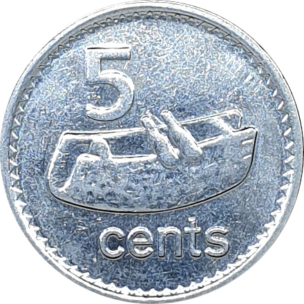 5 cents - Élizabeth II - Tête mature - Modified