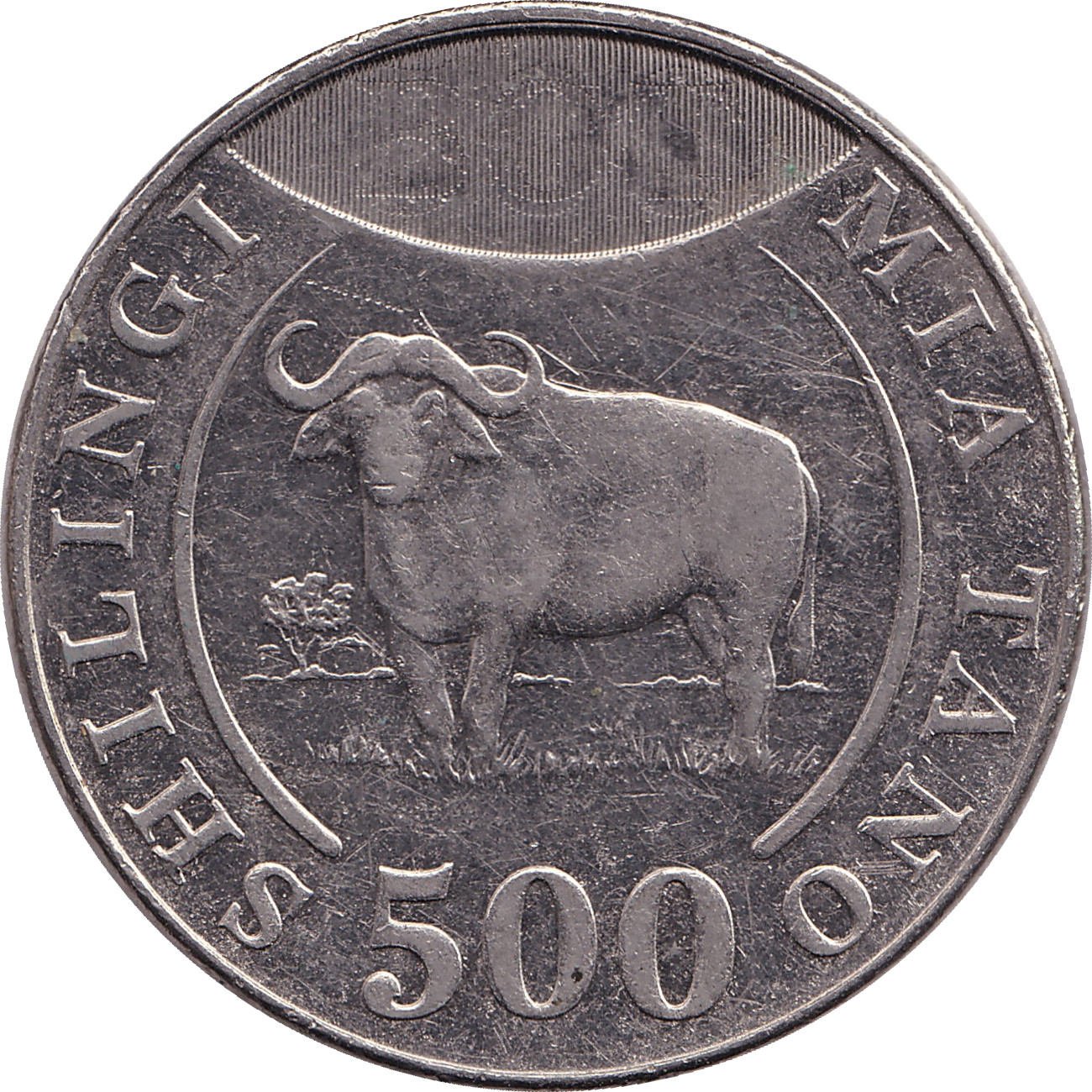 500 shilingi - Buffle