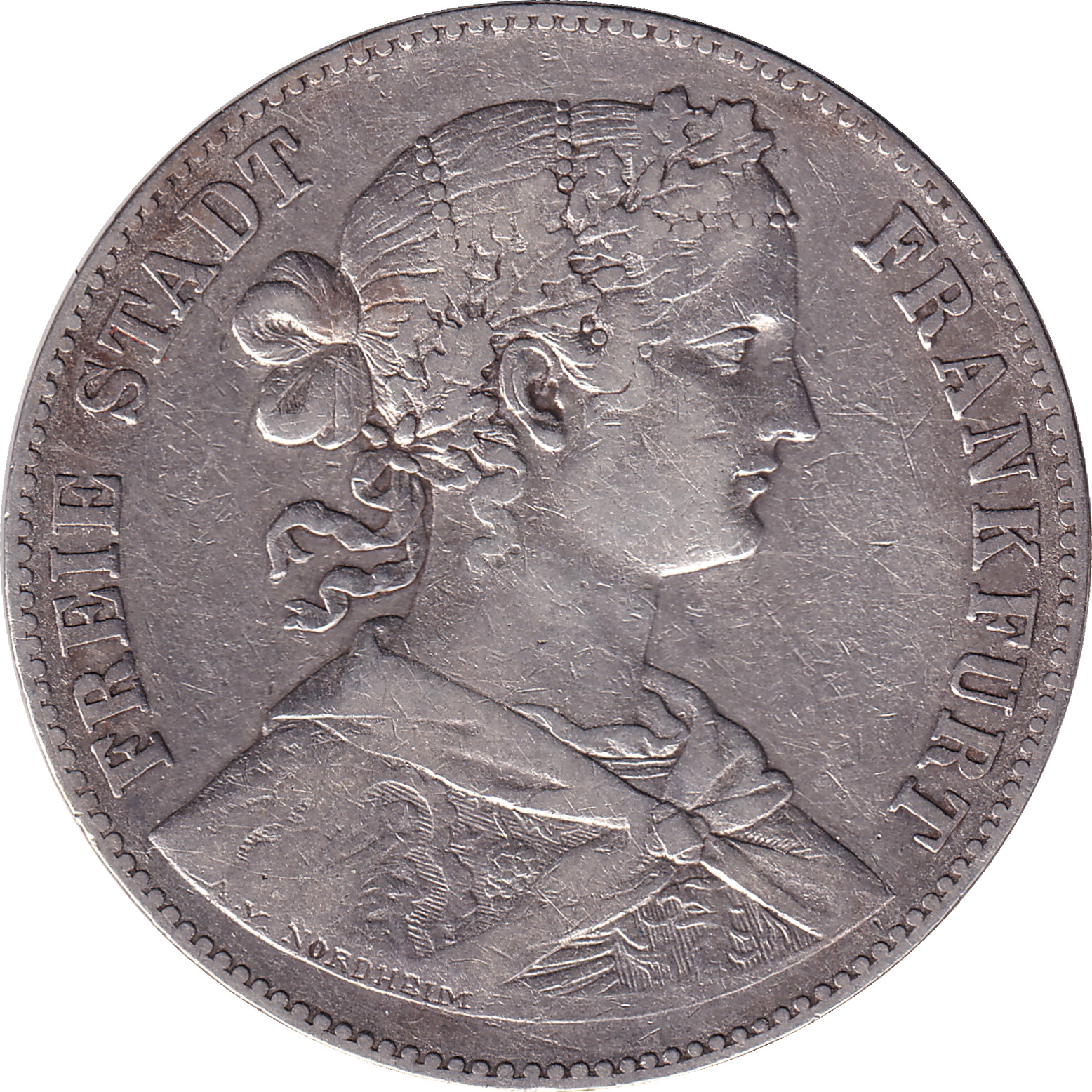 1 thaler argent - Cérès - Type 3