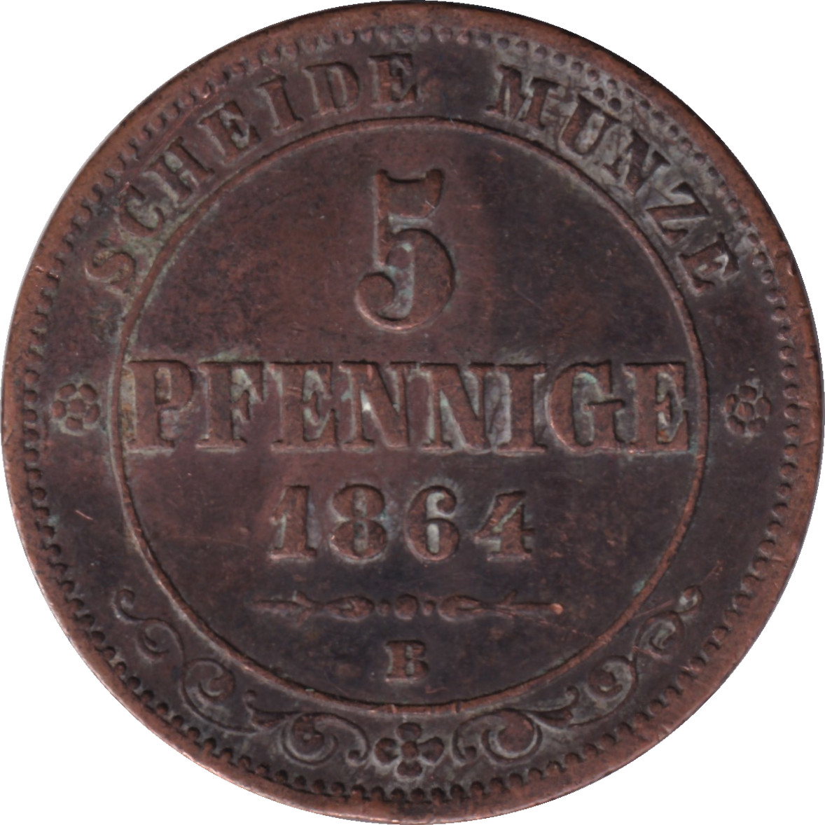 5 pfennig - Johann