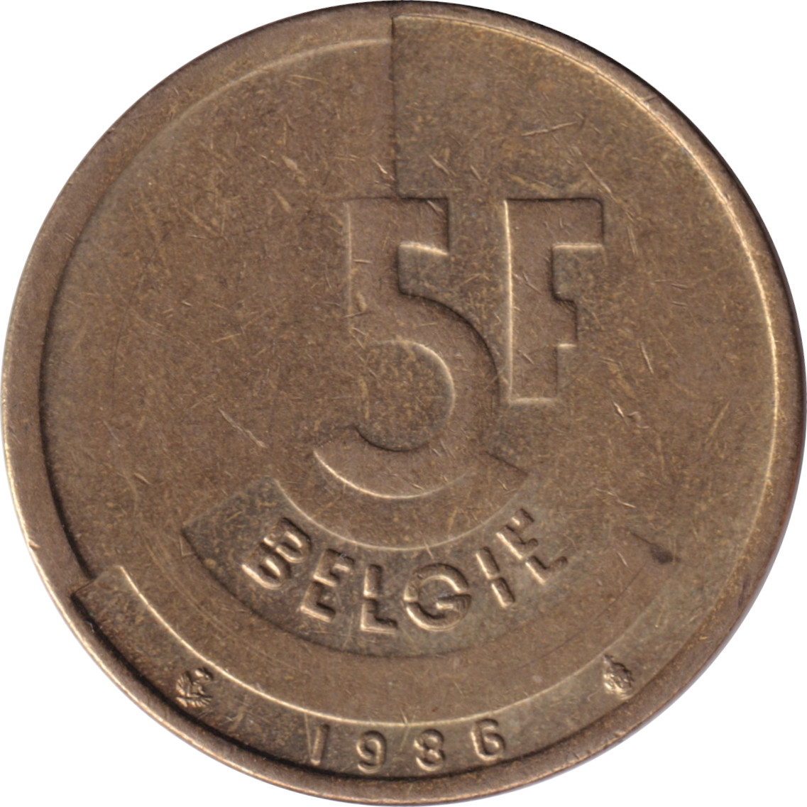 5 francs - Baudouin