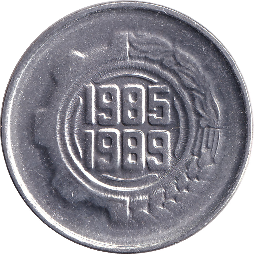 5 centimes - Quinquenal plans - Arabic 5