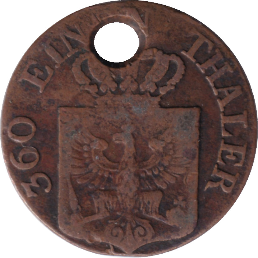 4 pfennig - Frédéric-Guillaume III - Type 2