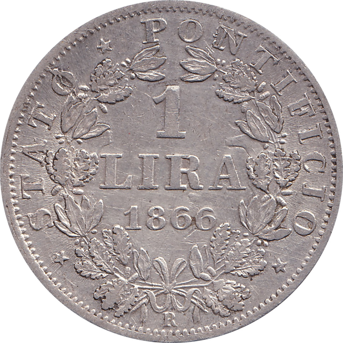 1 lira argent - Pie XI