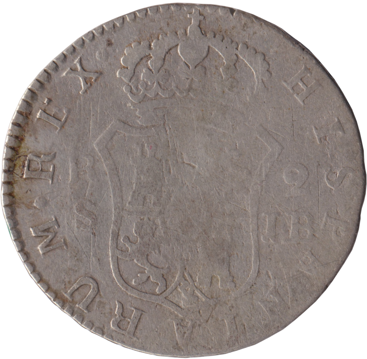 2 reales silver - Ferdinand VII - Type 1