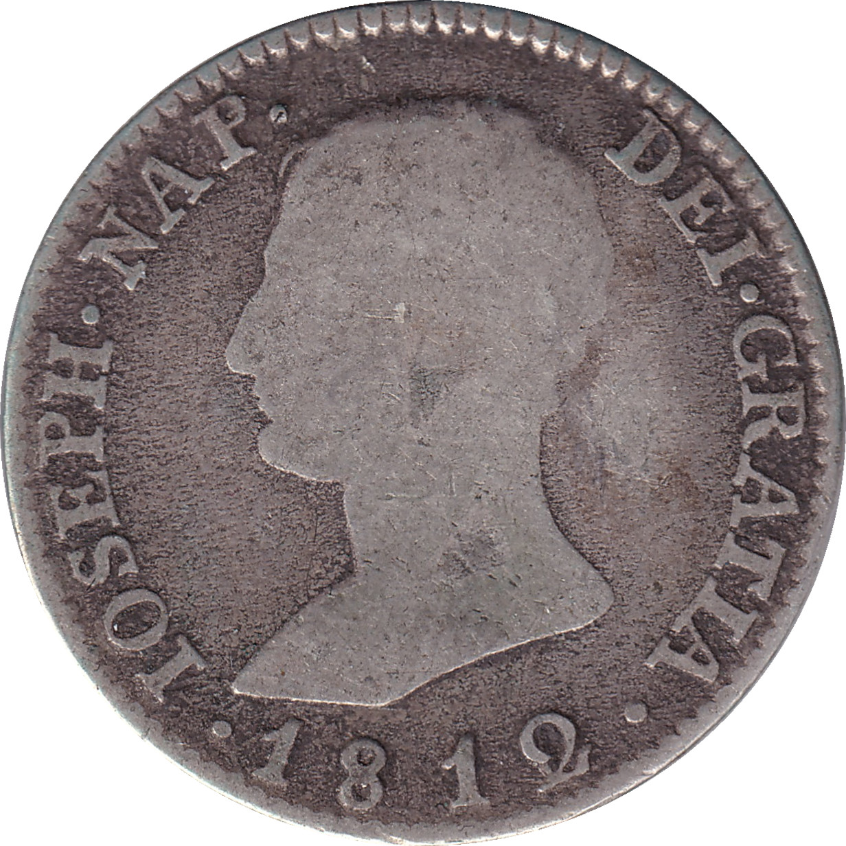 4 reales silver - Joseph Napoléon