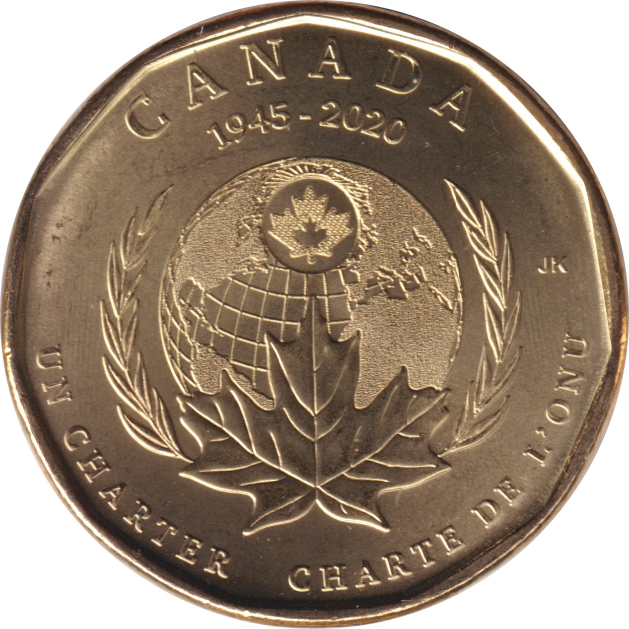 1 dollar - Charte des Nations Unies