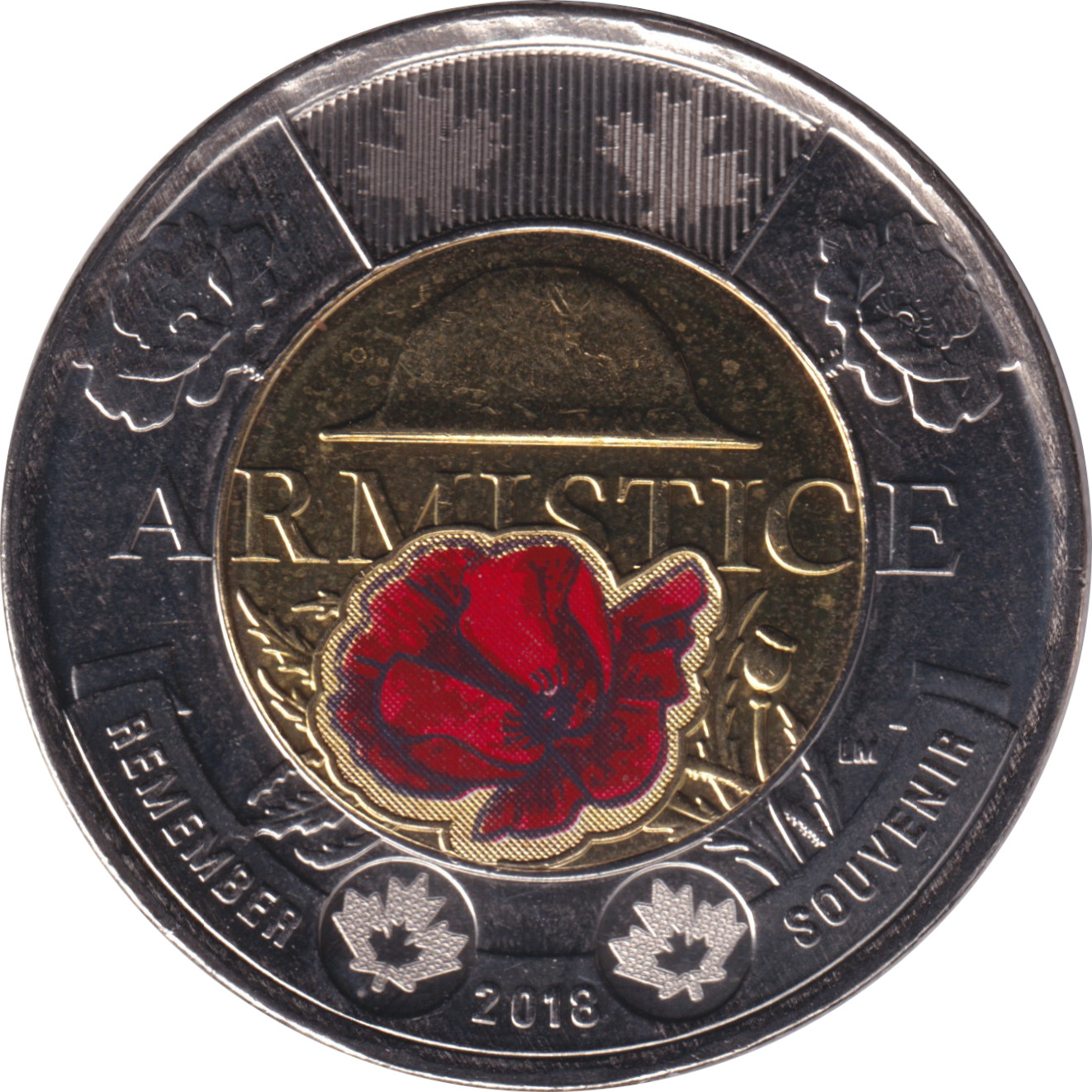 2 dollars - Armistice - 100 years