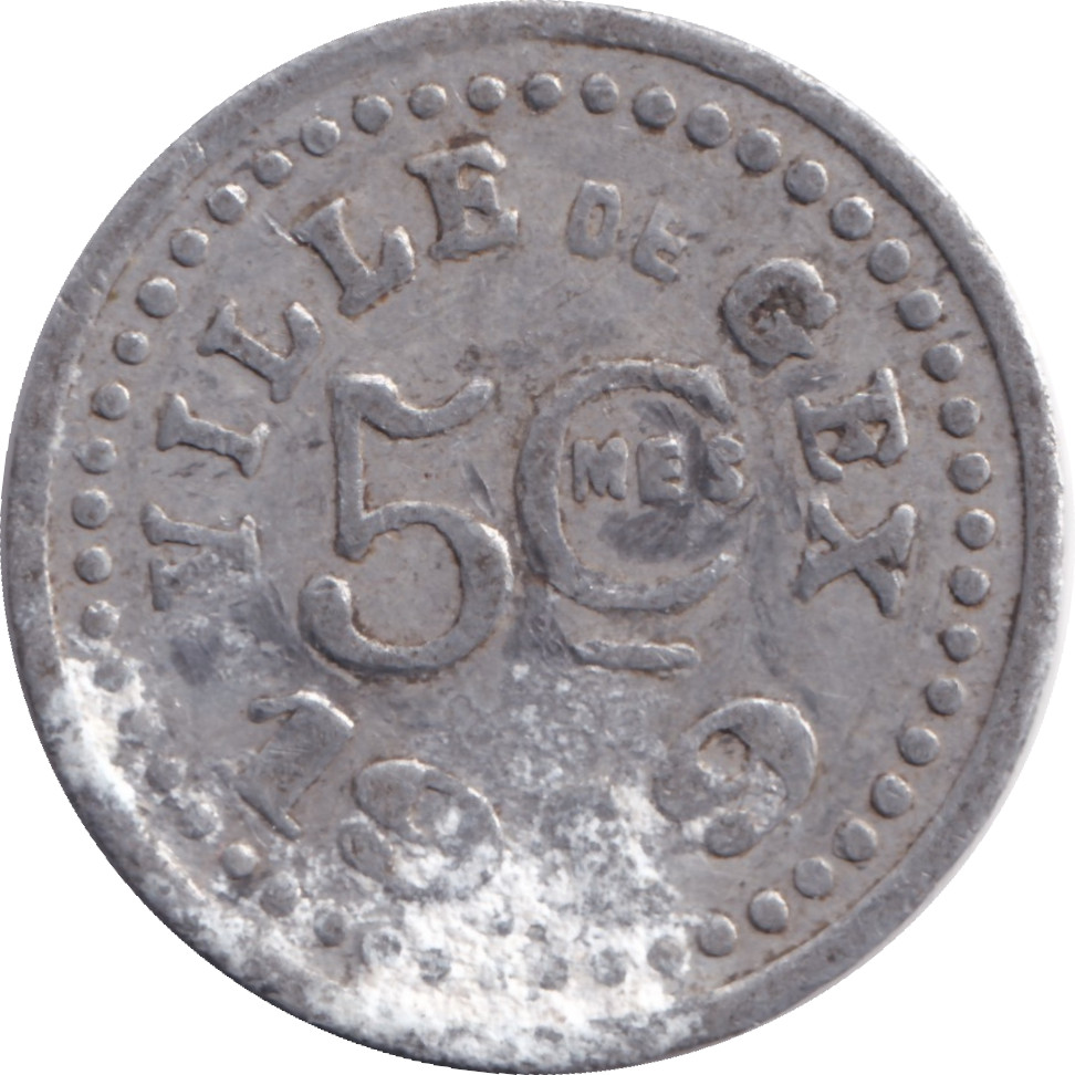 5 centimes - Ville de Gex