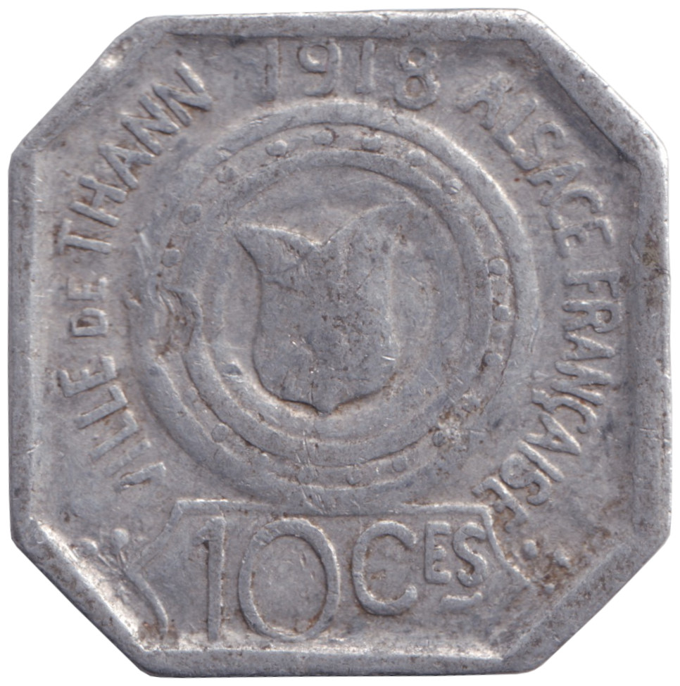 10 centimes - Ville de Thann