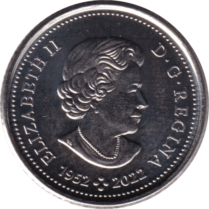 10 cents - Elizabeth II - Hommage