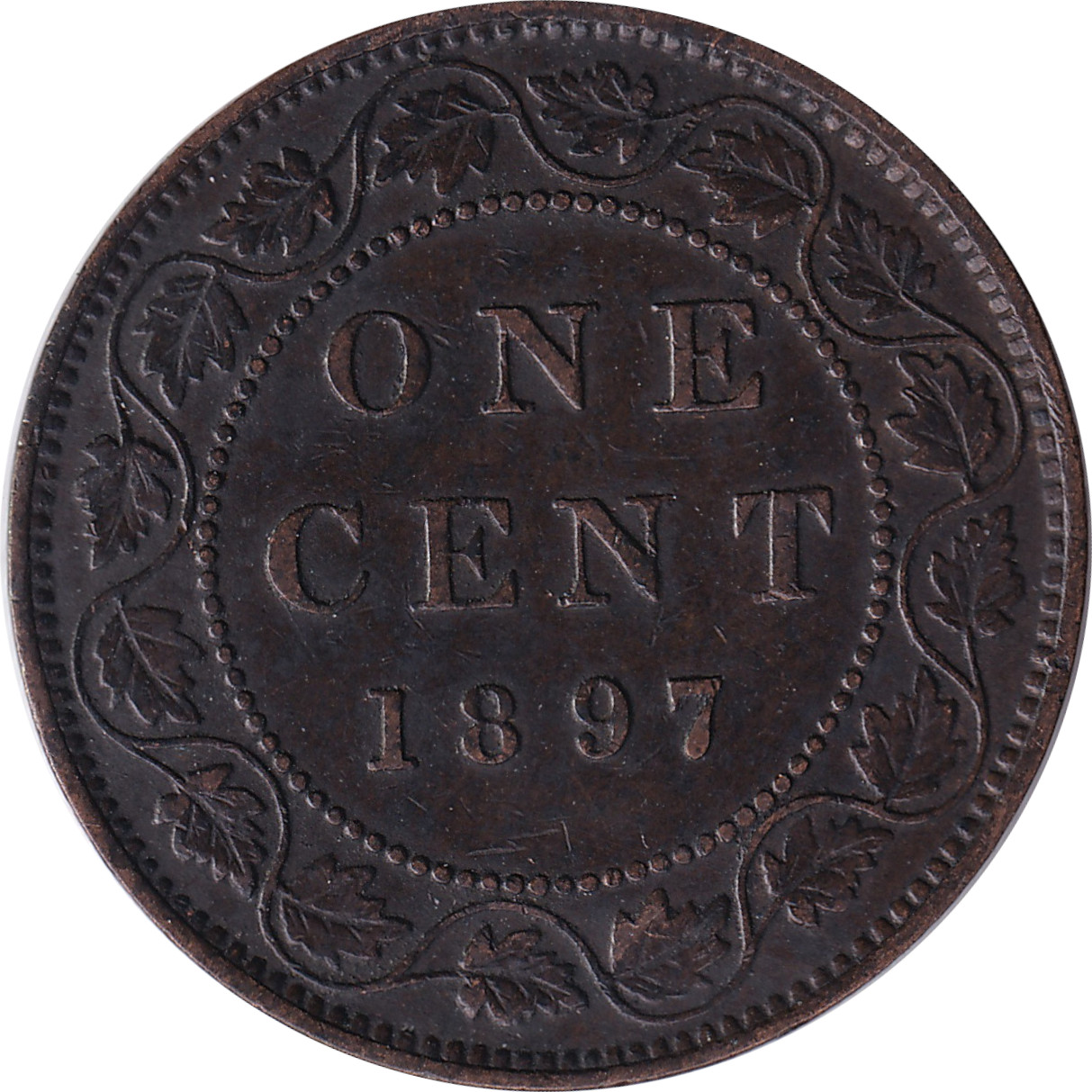 1 cent - Victoria - Tête couronnée