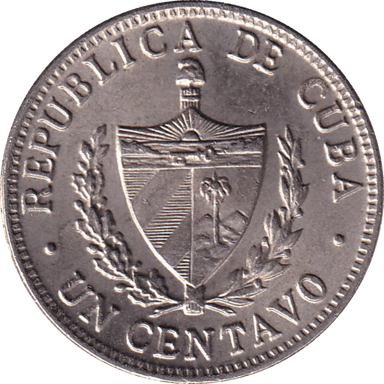 1 centavo - Patria y Libertad - Cupronickel