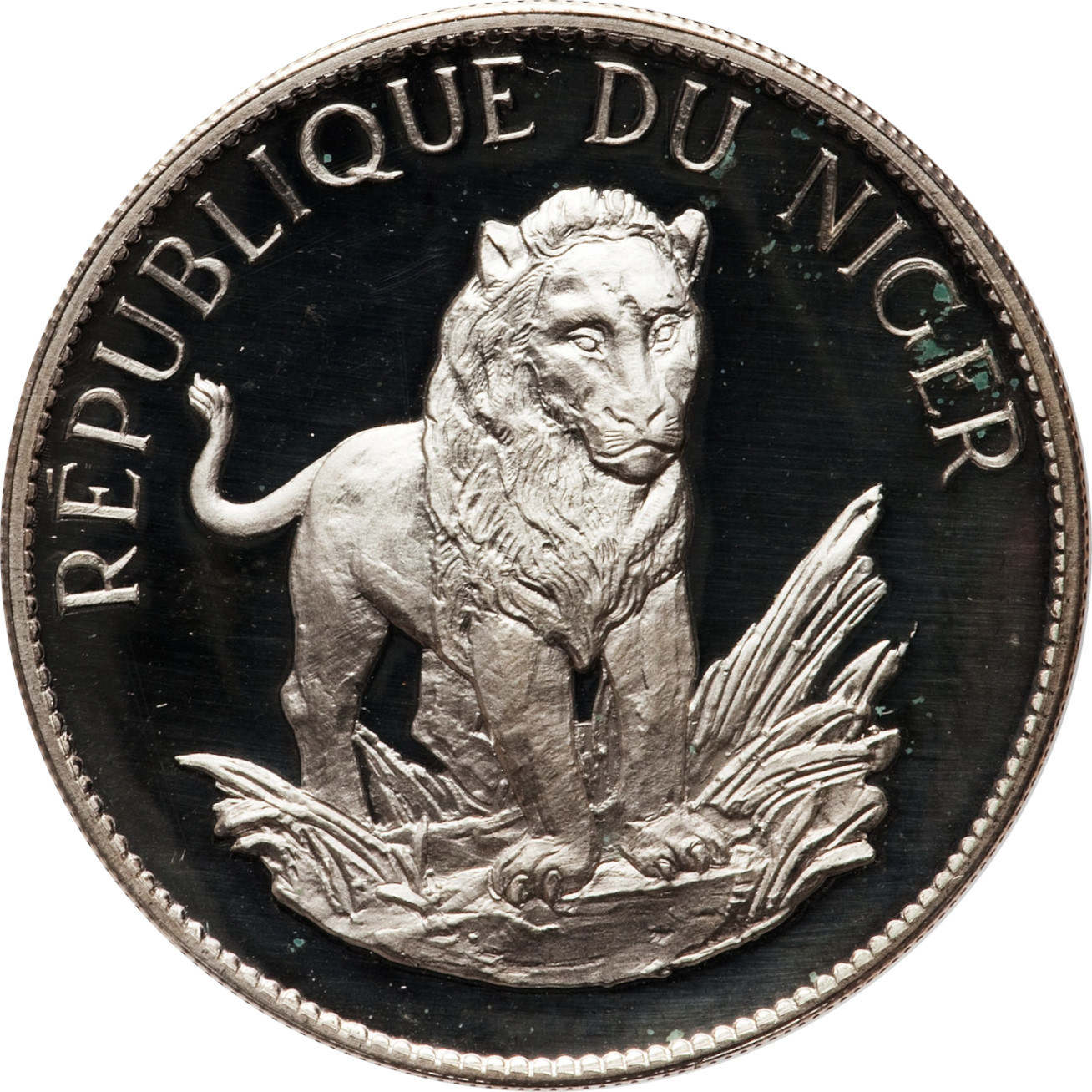 10 francs argent - Lion