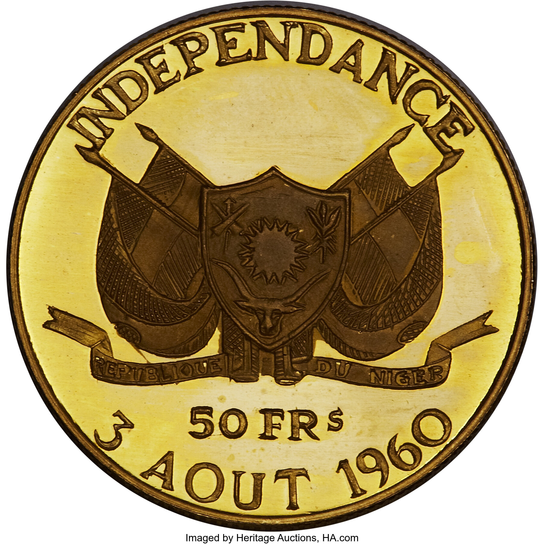 50 francs or - Indépendance