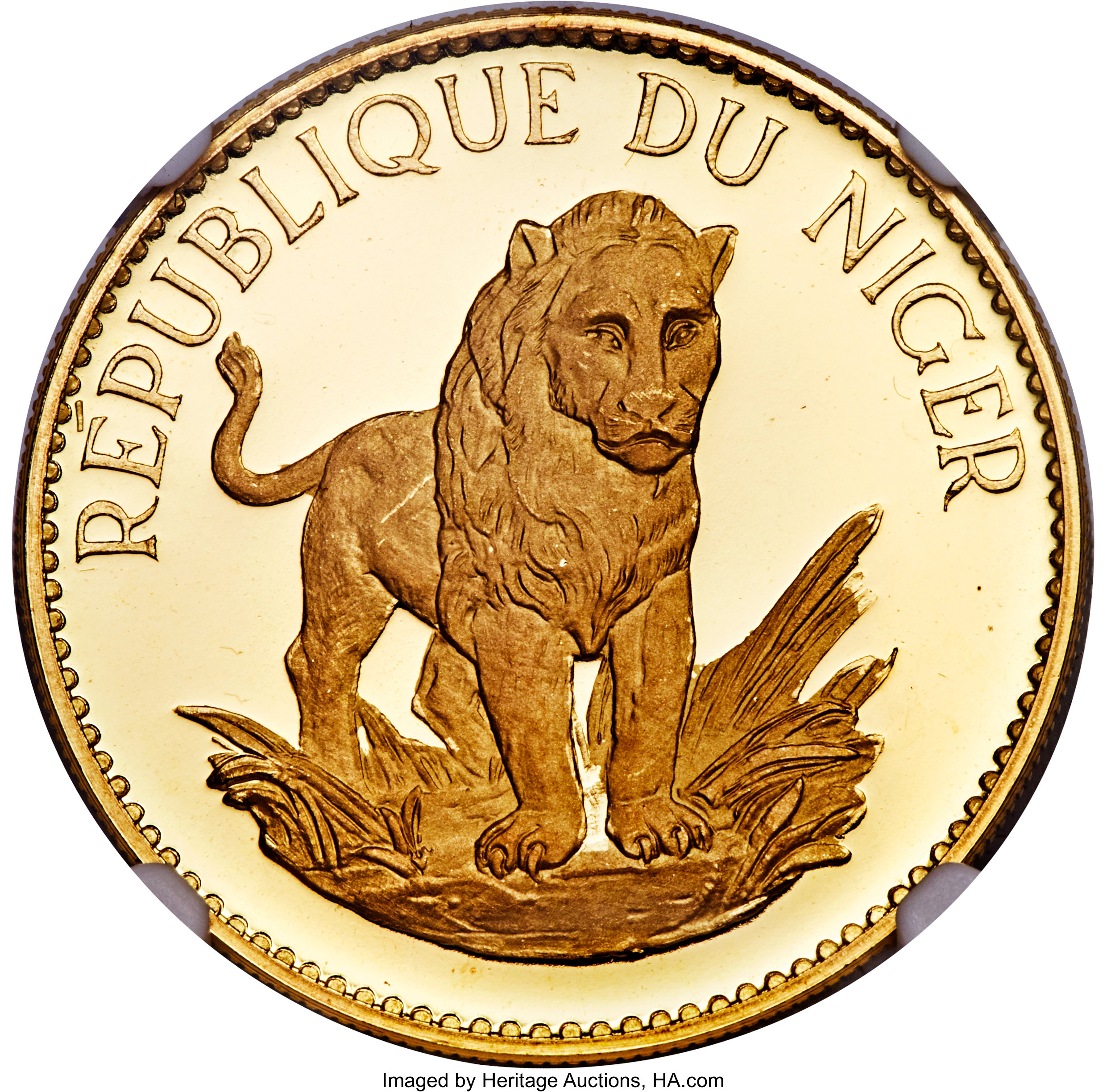 50 francs or - Lion