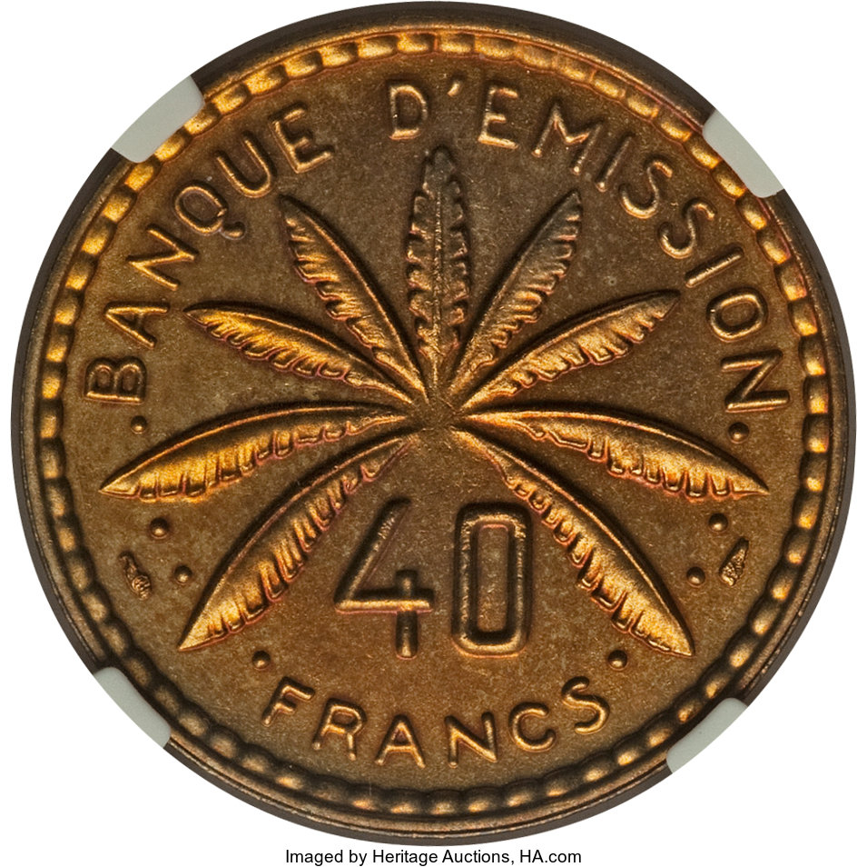 40 francs - Buffle