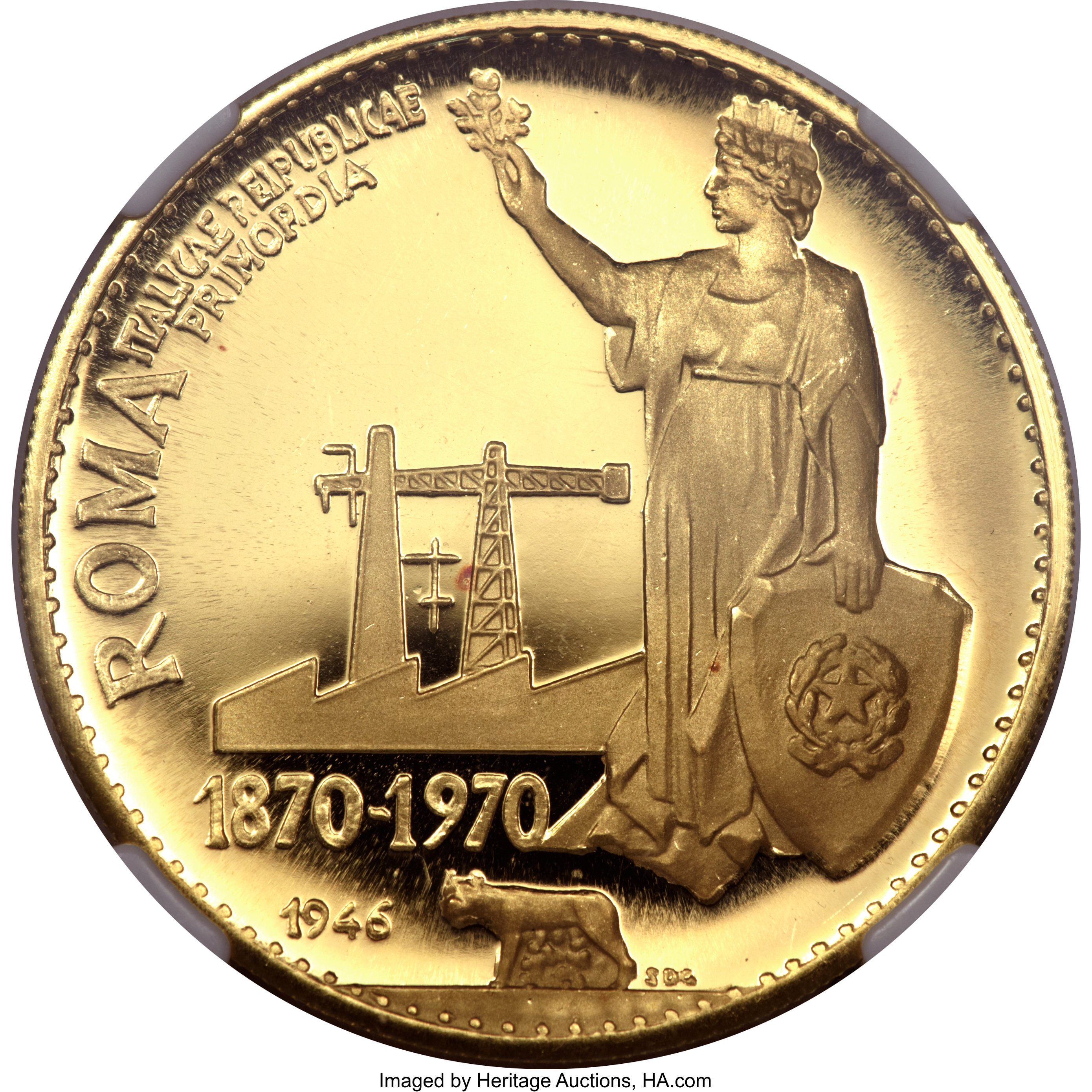 150 riyals gold - Rome Capitale - 100 years