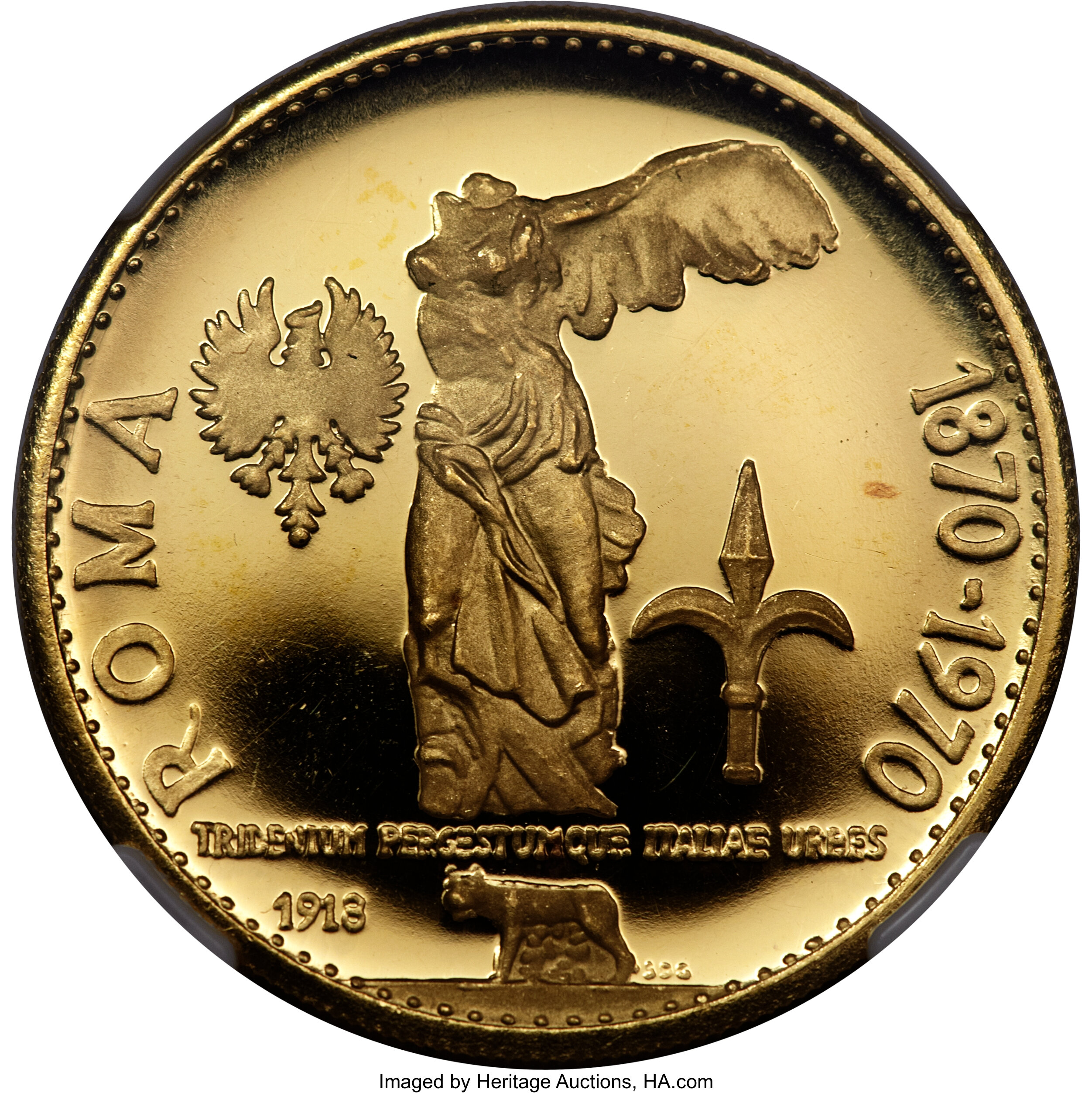 100 riyals gold - Rome Capitale - 100 years