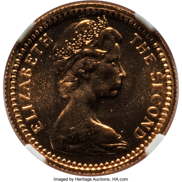 10 shillings gold - Elizabeth II