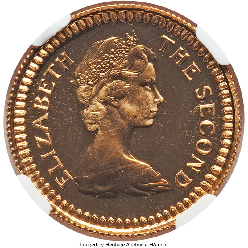 1 pound gold - Elizabeth II