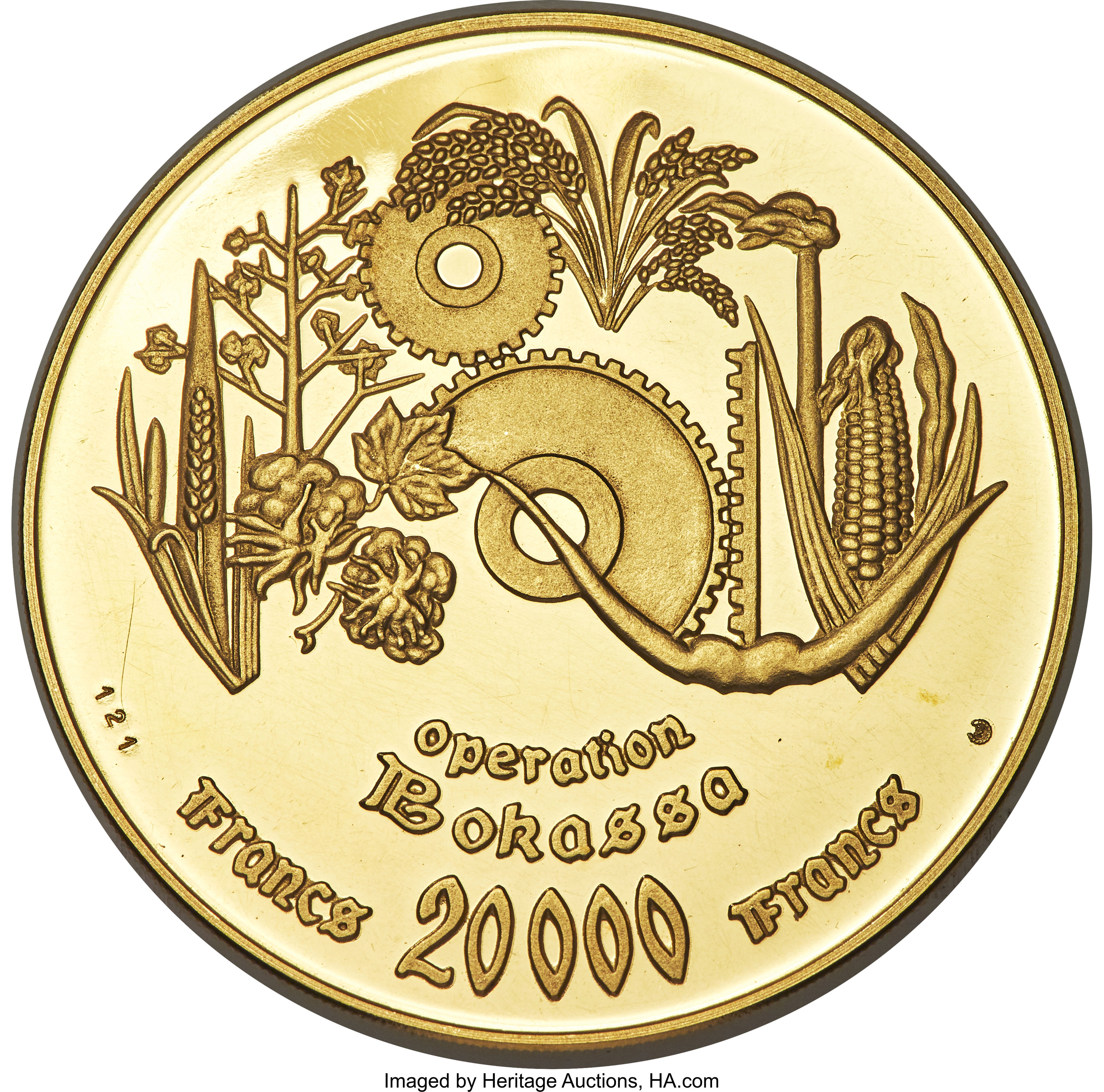 20000 francs or - Indépendance - 10 ans