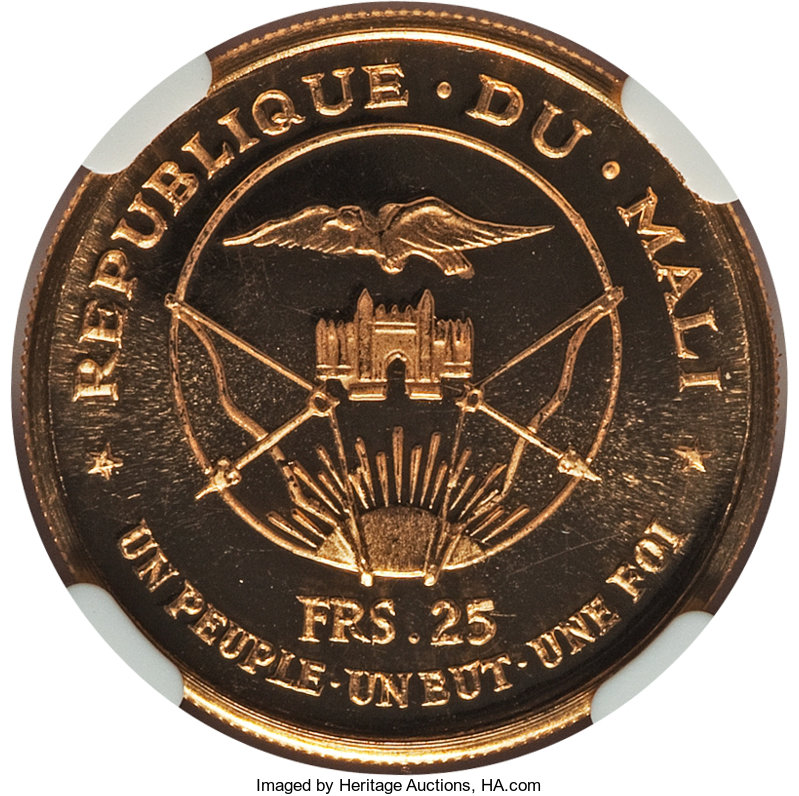 25 francs or - Indépendance