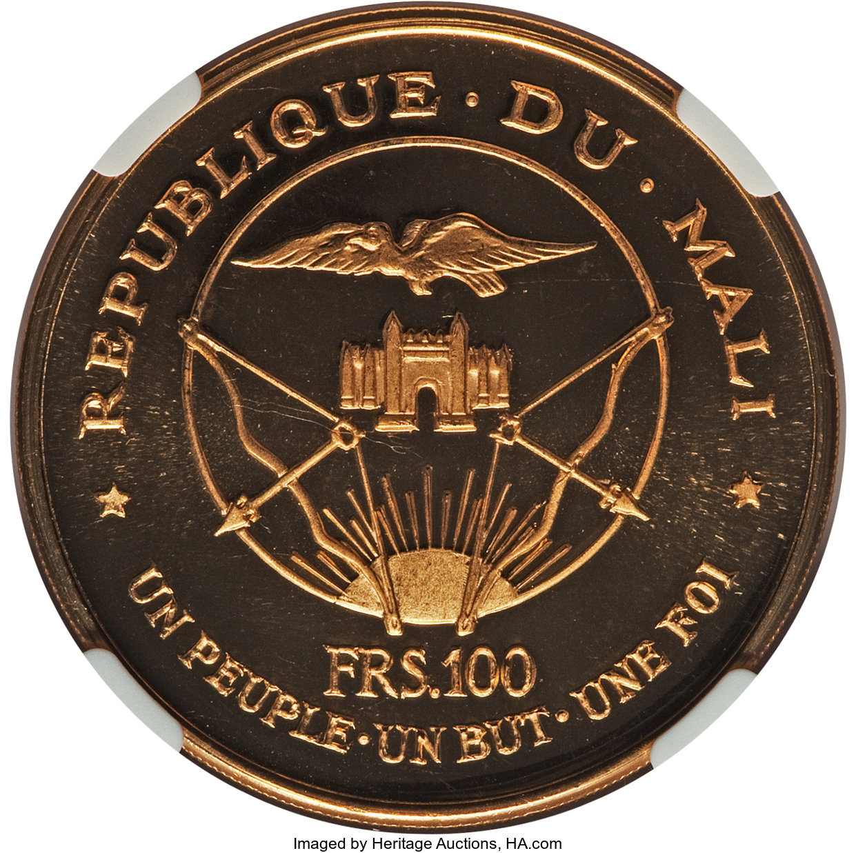 100 francs or - Indépendance