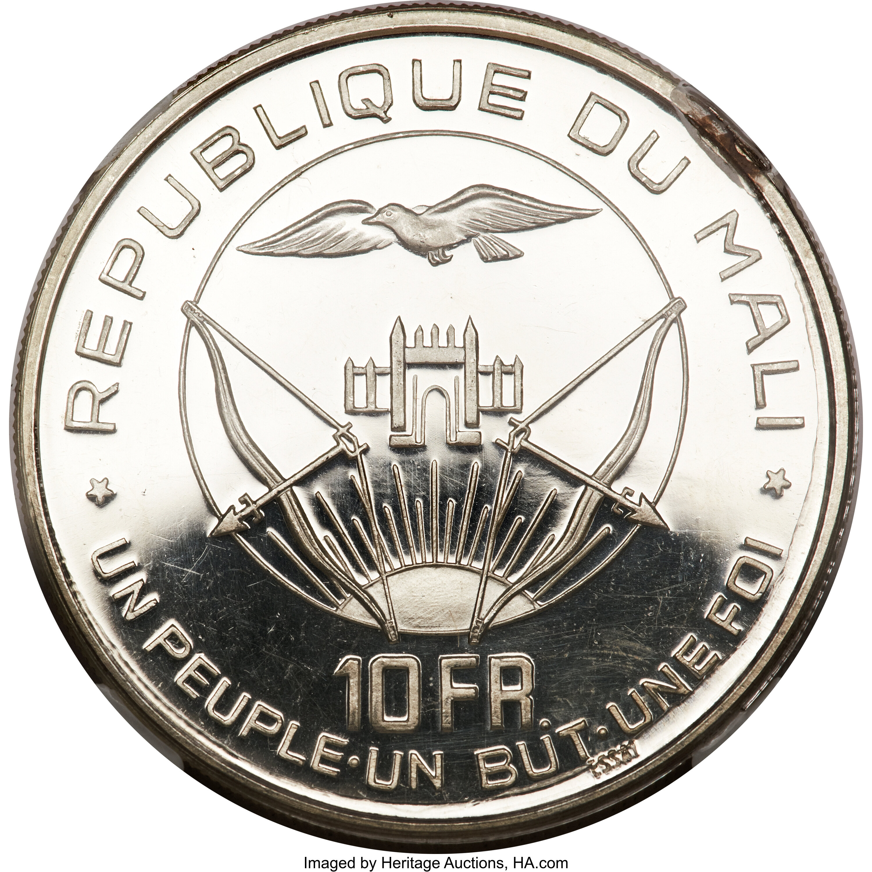 10 francs argent - Indépendance