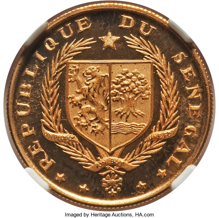 10 francs gold - Indépendance - 8 years