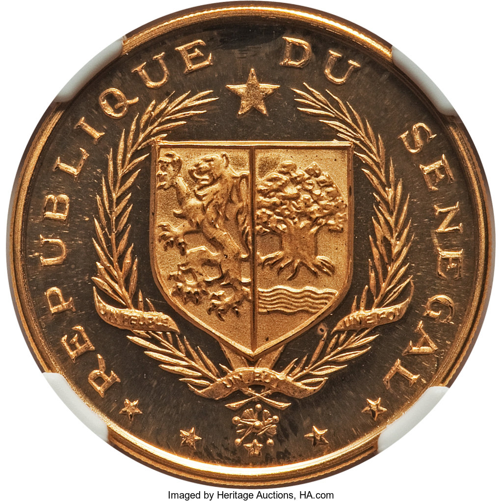 50 francs gold - Indépendance - 8 years