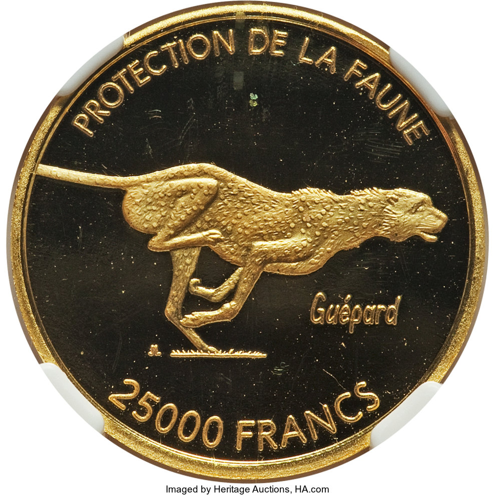 25000 francs - Guépard