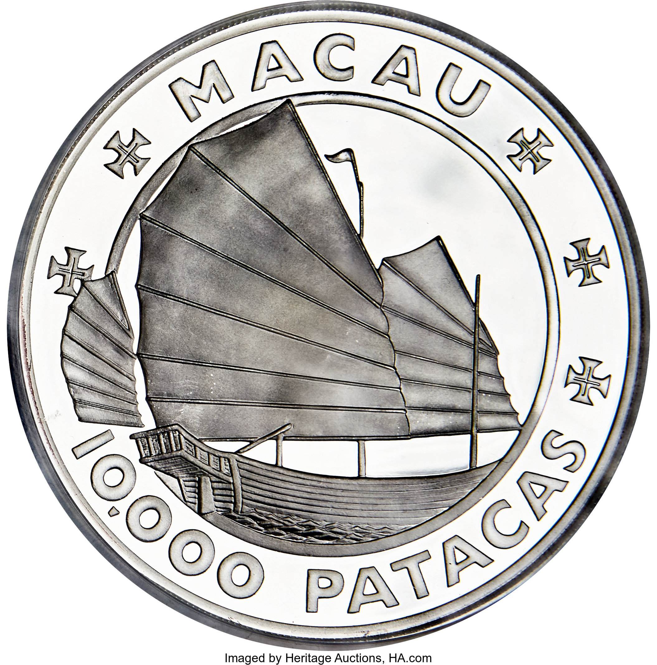 10000 patacas or - Grand Prix de Macao - 35 ans