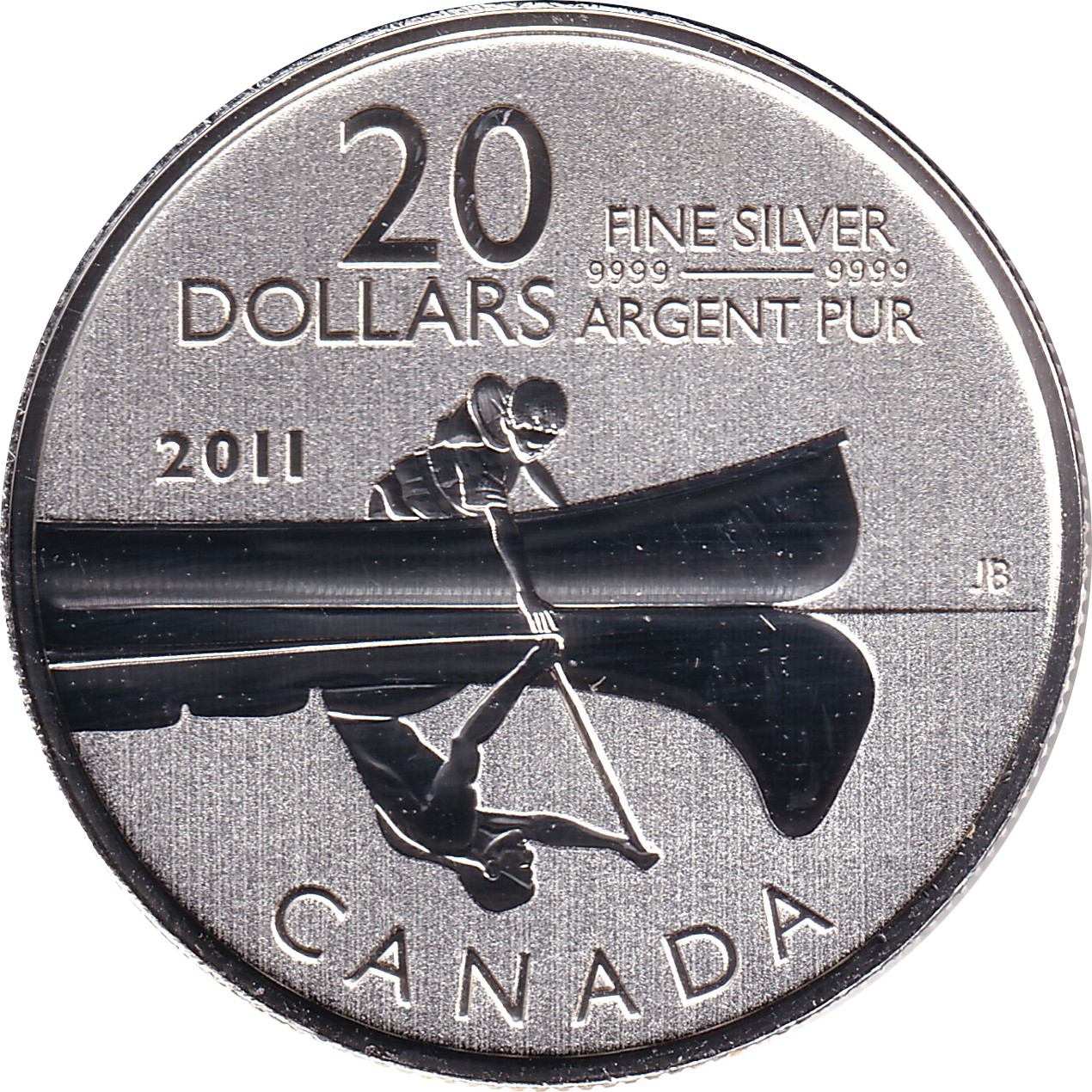 20 dollars silver - Canoying