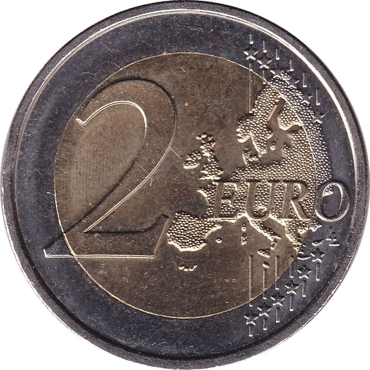 2 euro - Coupe du Monde de Rugby