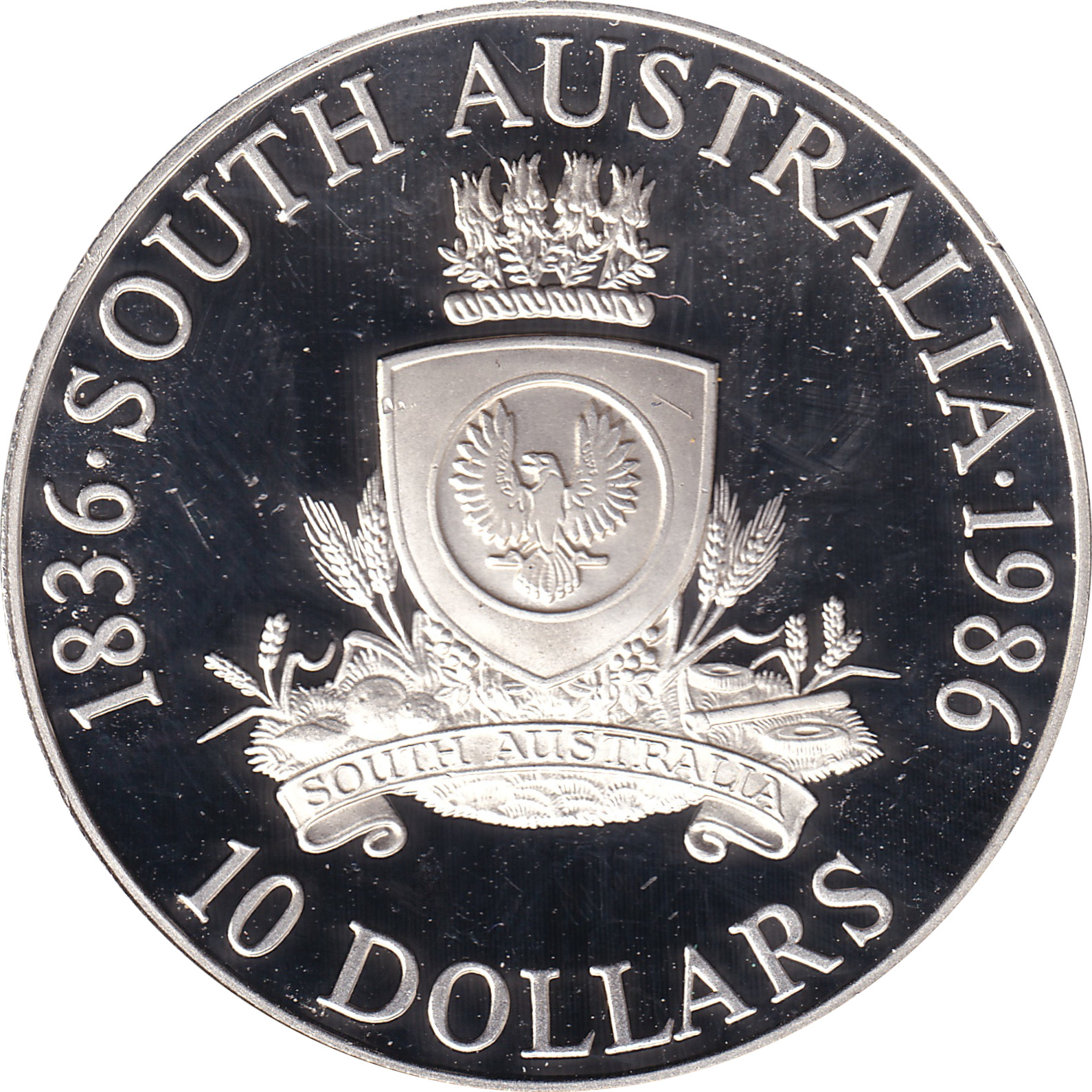 10 dollars argent - South Australia