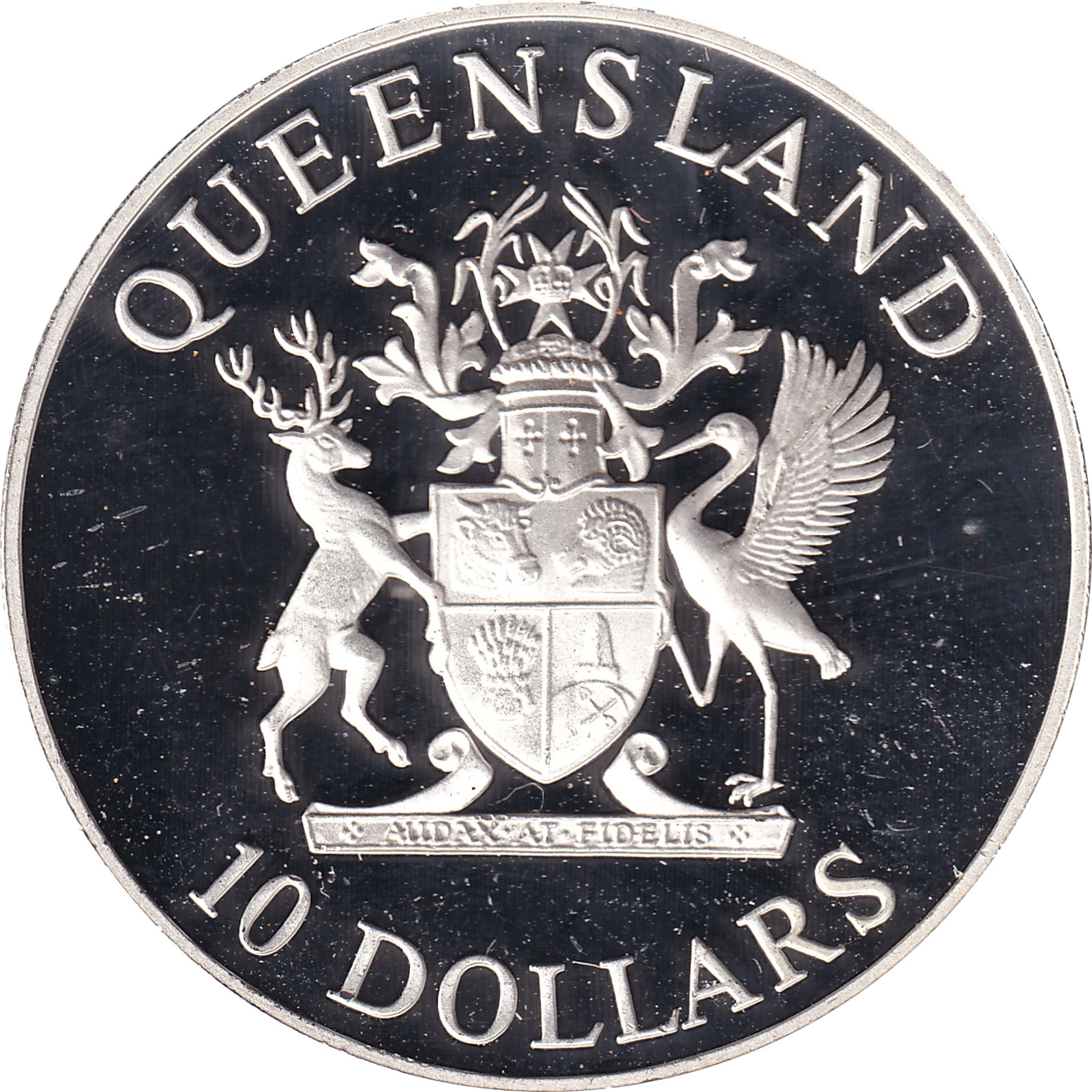 10 dollars silver - Queensland