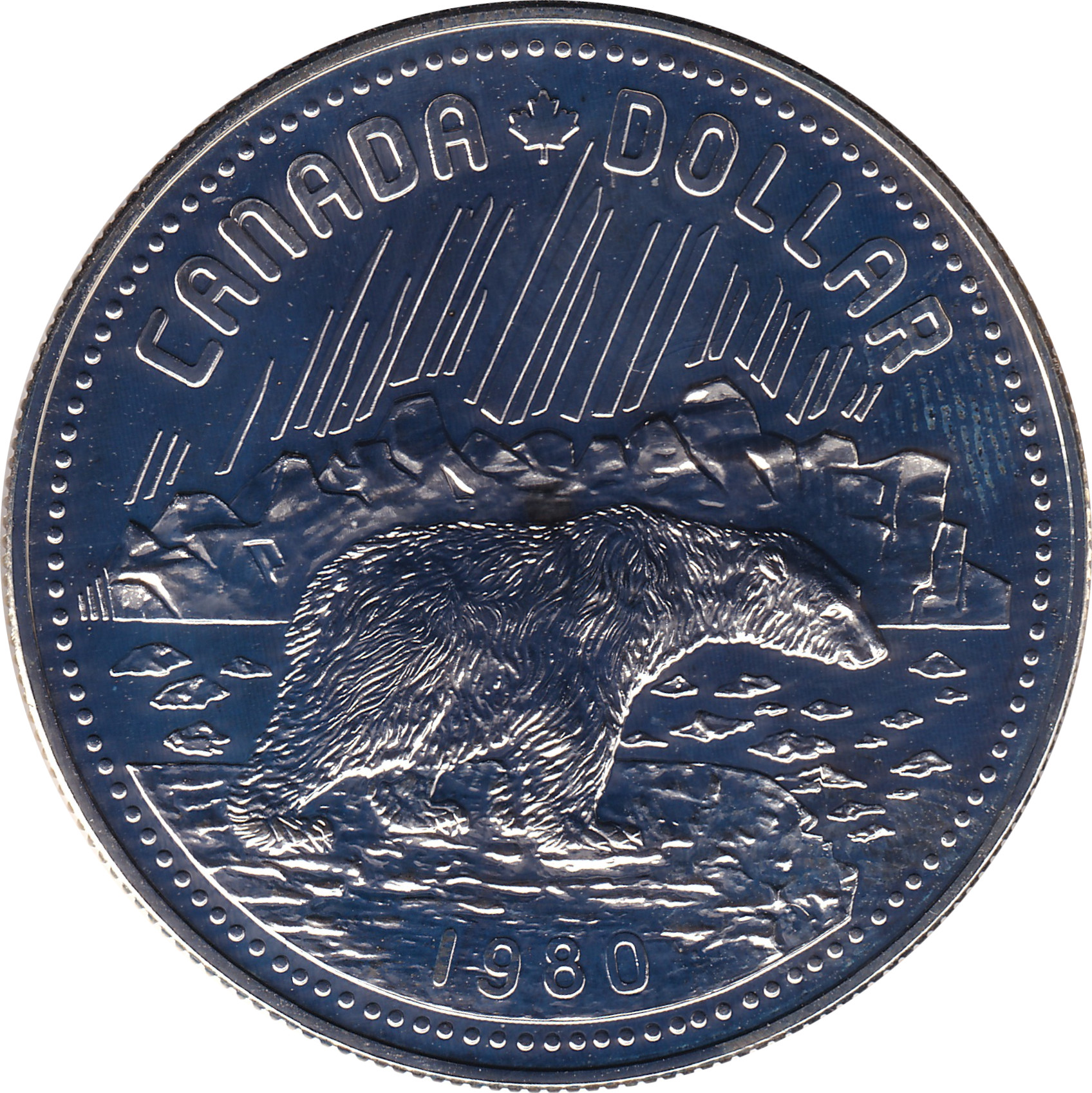 1 dollar argent - Territoires arctiques