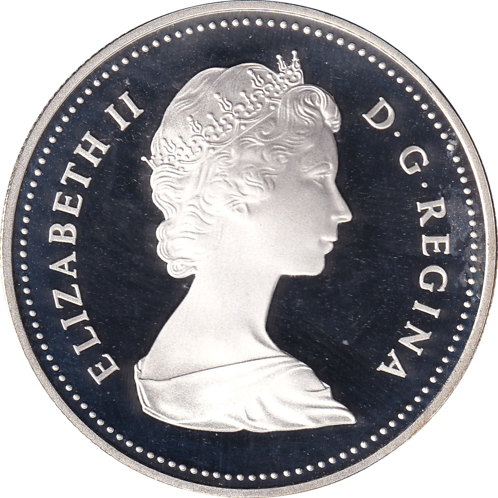 1 dollar argent - Trans-canadien