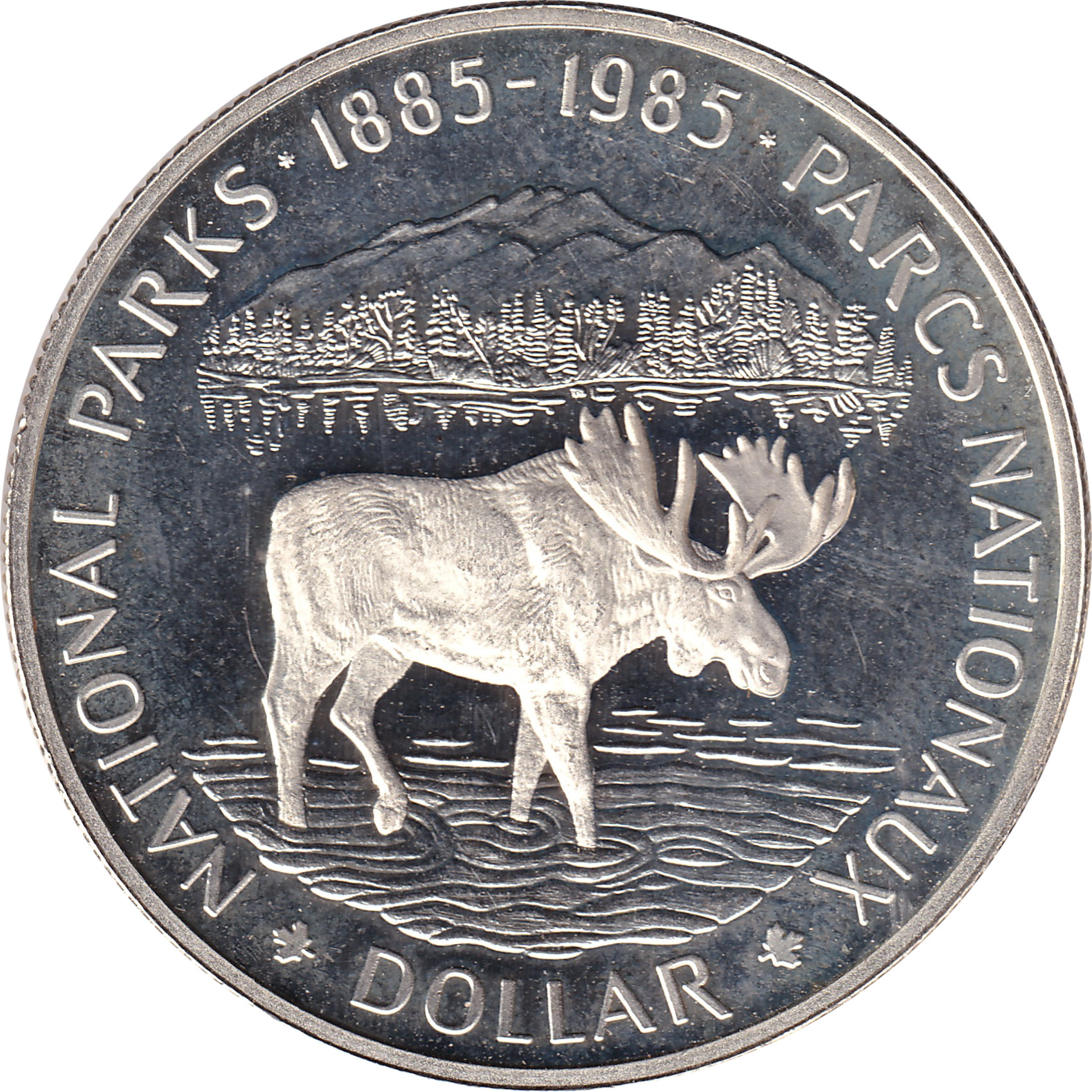 1 dollar argent - Parcs nationaux