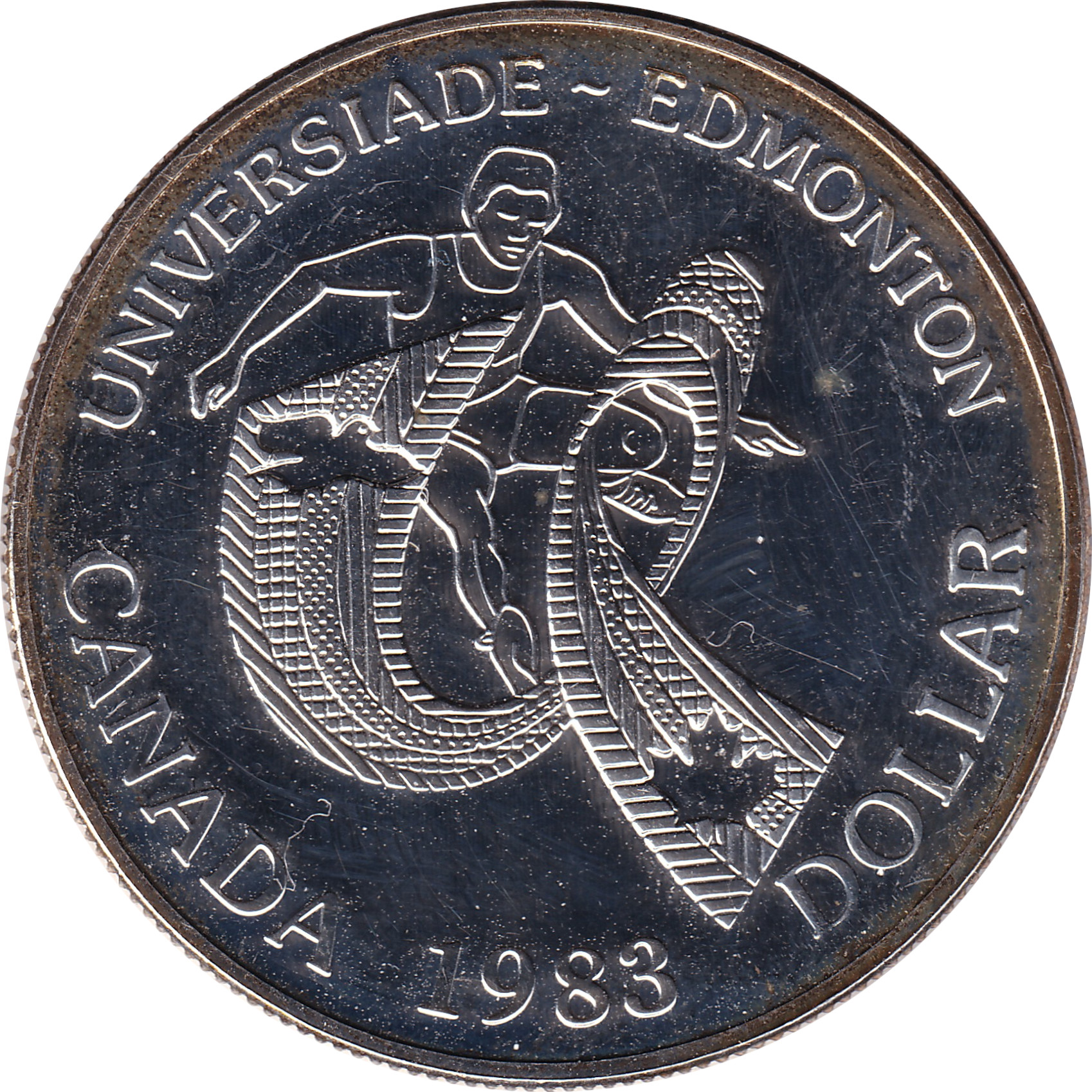 1 dollar argent - Jeux universitaires mondiaux