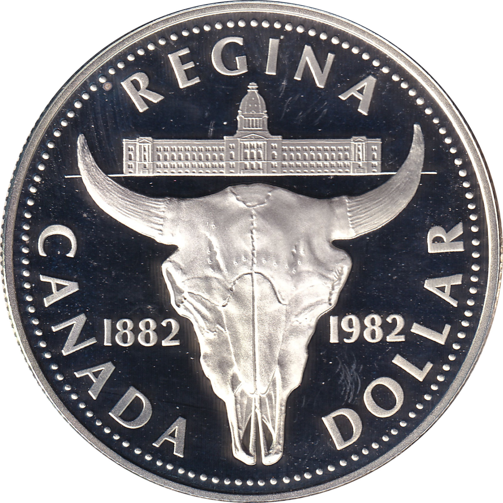 1 dollar argent - Regina