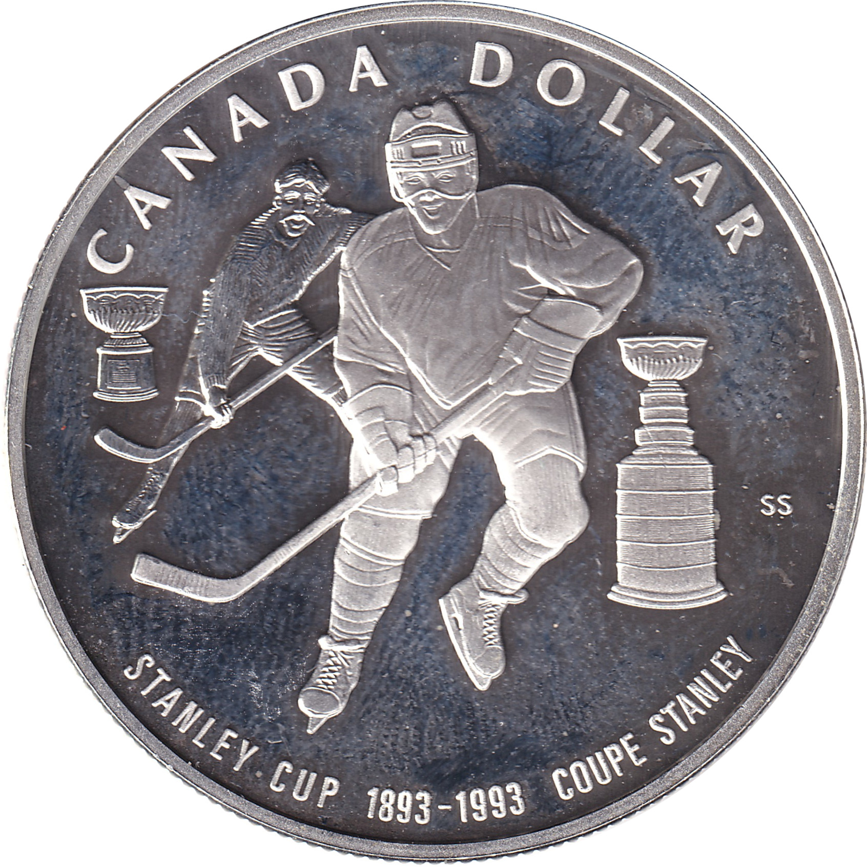 1 dollar argent - Coupe Stanley - 100 ans