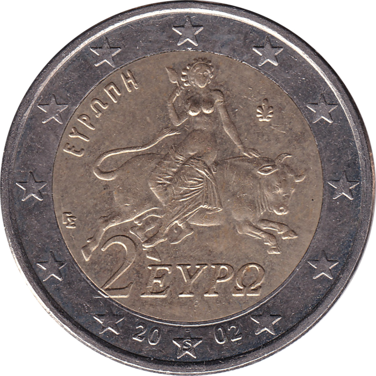 2 euro Grèce 2002 S